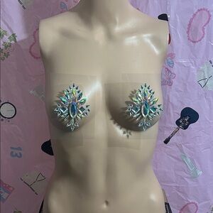 Iridescent Gem Body Stickers / Pasties